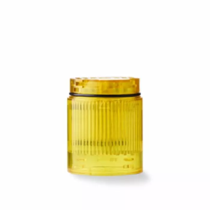AUER Signal CT5DC Series Yellow Steady Effect Beacon Module for Use with Modul-Compete 50 LED Signal Tower 24 V AC/DC, CT5DC
