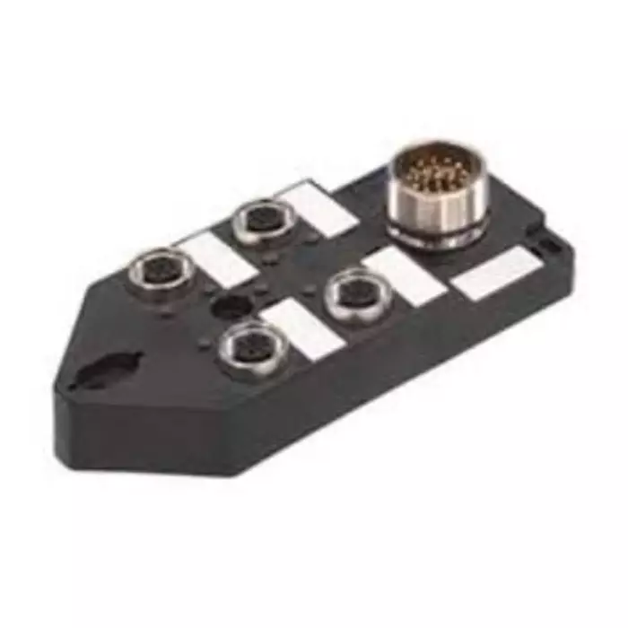 Brad from Molex Sensor Box M12 4 Port, 1202480056