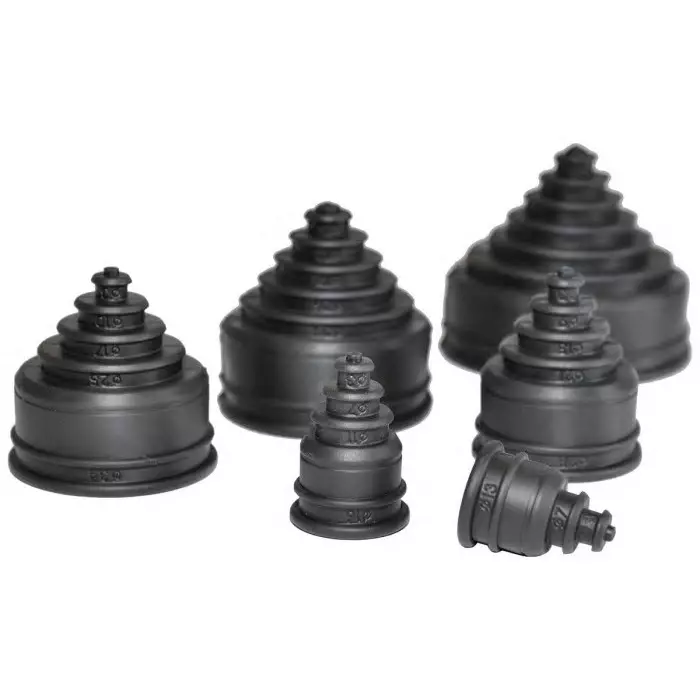 Flexicon Rubber End Cap Conduit Fitting 16mm Nominal Size Thermoplastic Elastomer Black IP66 Rating, REC16 (Pack of 10 Pcs)