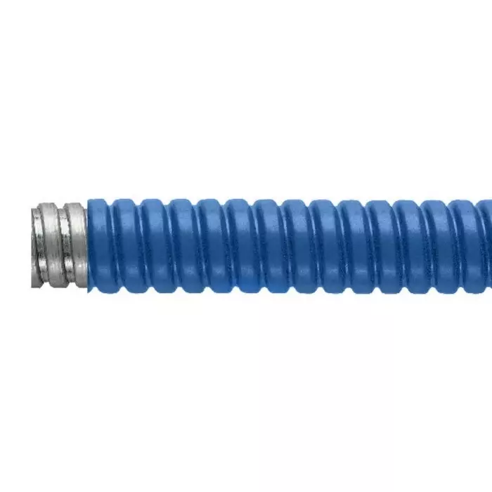 Flexicon Flexible Conduit 25mm Nominal Diameter Galvanised Steel Blue, FPU25BU-25M