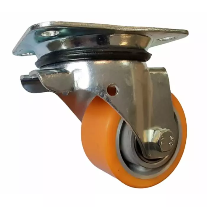 Guitel Hervieu Swivel Castor Wheel 400 Kg Capacity 100 mm Wheel, UP5BA100-21B