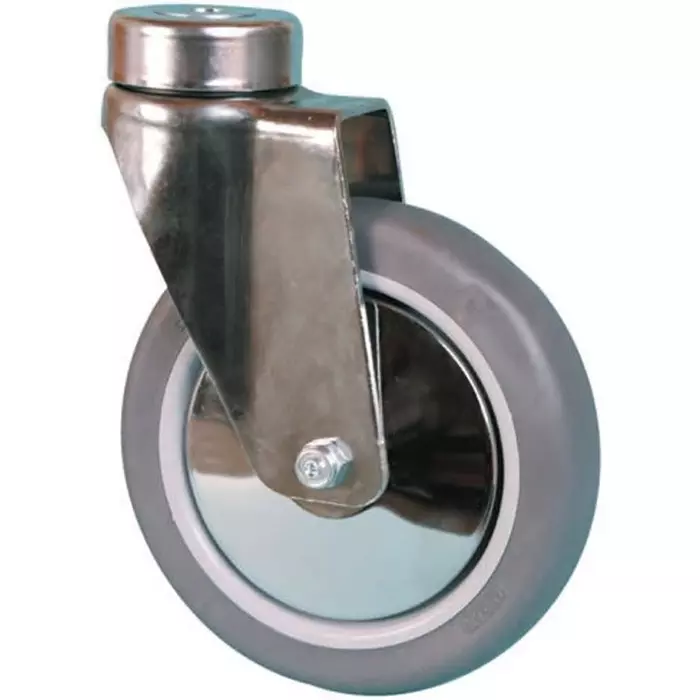 Guitel Hervieu Swivel Castor Wheel 100 Kg Capacity 125 mm Wheel, 349121