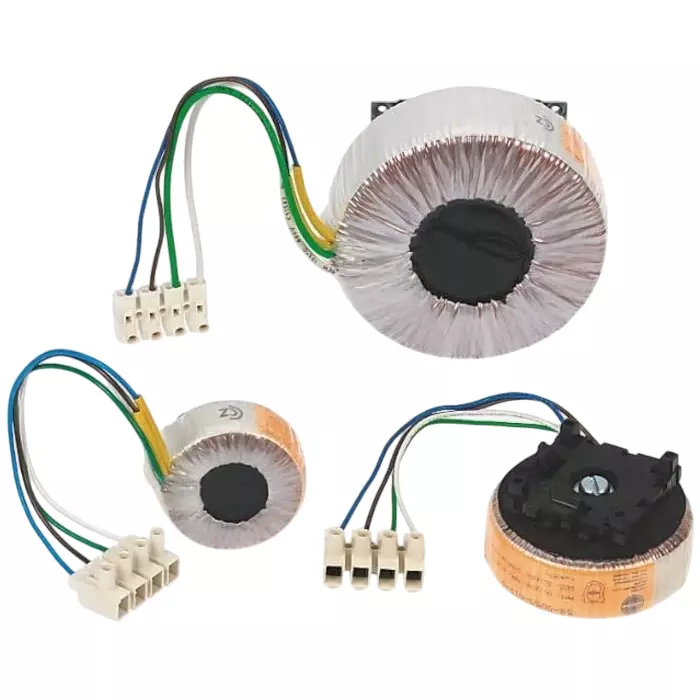 Nuvotem Talema Toroidal Transformer 230V AC 24V AC 200VA 1 Output, 58-0200-024-D