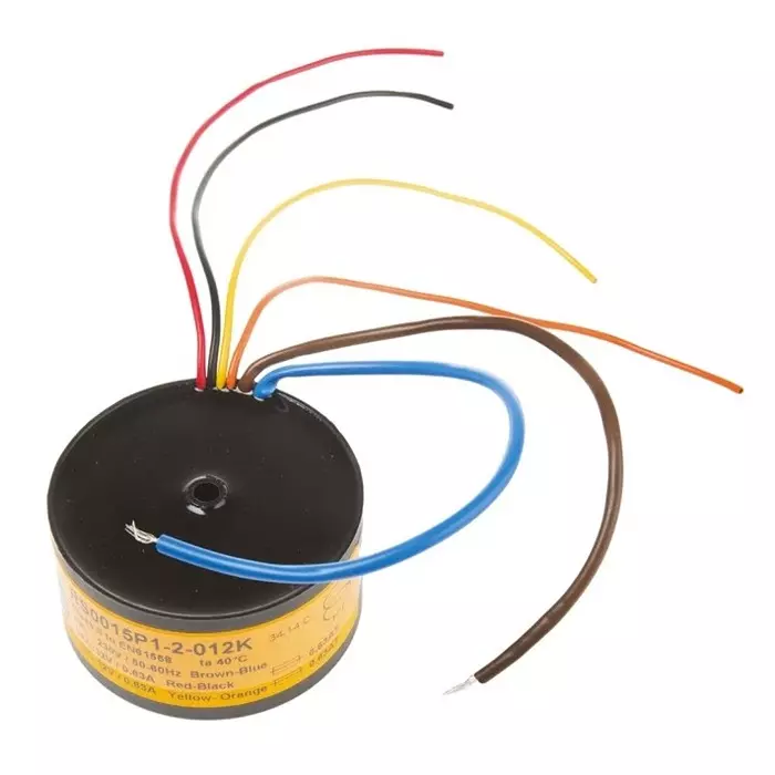 Nuvotem Talema Toroidal Transformer 230V AC 2 x 12V AC 15VA 2 Output, 0015P1-2-012K