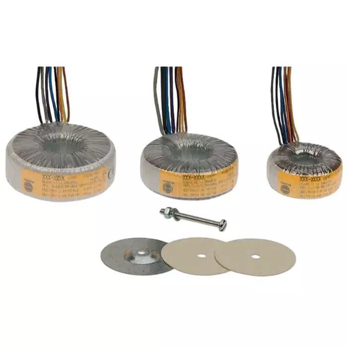 Nuvotem Talema Toroidal Transformer 115 V AC 230 V AC 2 x 55V AC 120VA 2 Output, 91244-P2S2