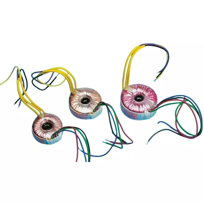 Nuvotem Talema Toroidal Transformer 115 V AC 230 V AC 2 x 18V AC 1.6VA 2 Output, 60004