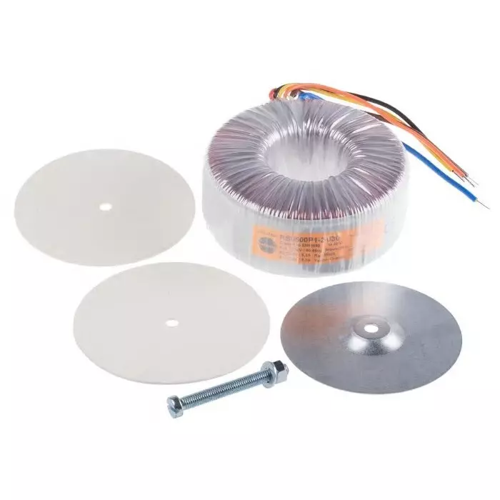 Nuvotem Talema Toroidal Transformer 230V AC 2 x 30V AC 500VA 2 Output, 0500P1-2-030