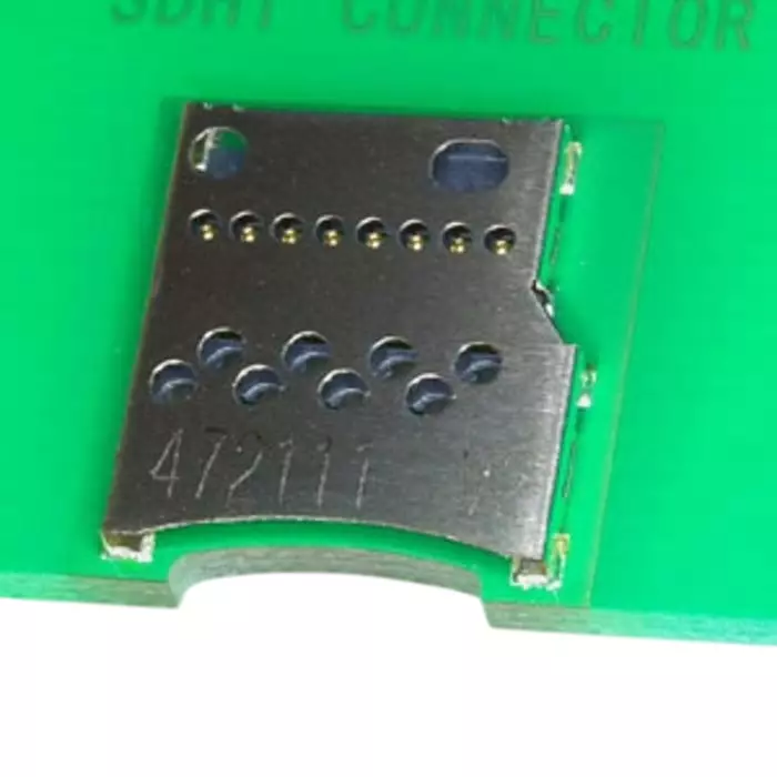 JST (JAPAN SOLDERLESS TERMINALS) Horizontal Micro SD MicroSD Card Connector, SDHT-8BNS-K-307-TB(HF) (Pack of 2700 Pcs)