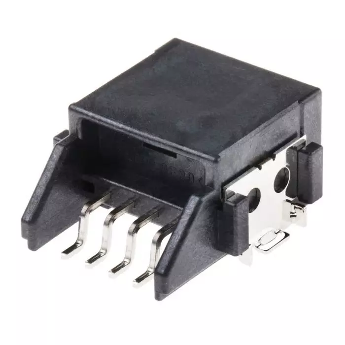 JST (JAPAN SOLDERLESS TERMINALS) Automotive Connector Plug Black Through Hole 4 Way Solder Termination, SM04B-HCHK-TB(LF)(SN) (Pack of 220 Pcs)