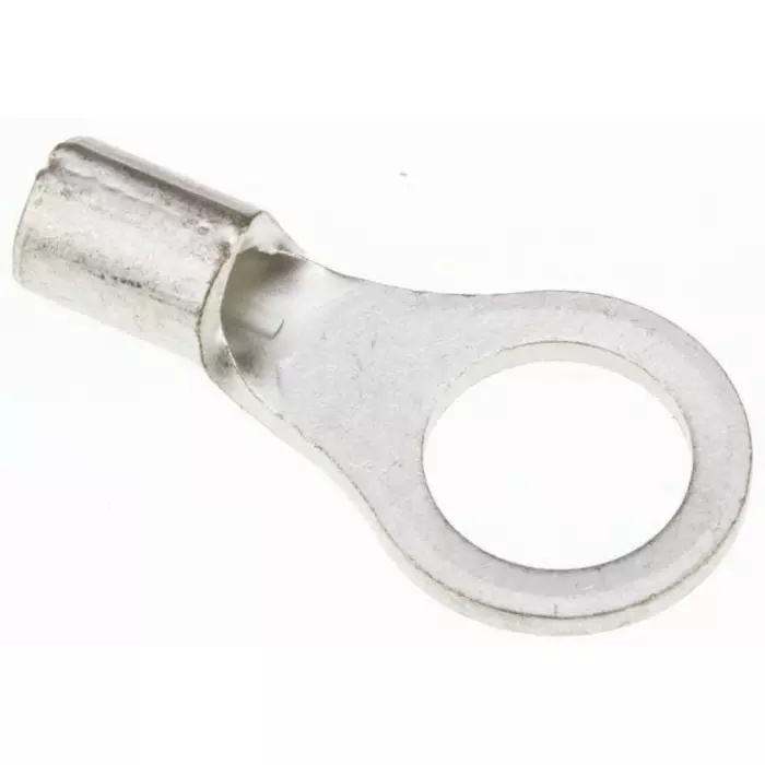 JST (JAPAN SOLDERLESS TERMINALS) R Uninsulated Ring Terminal 5mm Stud Size 0.25mm² to 1.65mm² Wire Size, 1.25-5 (Pack of 100 Pcs)