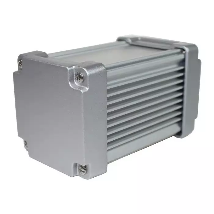 Takachi Electric Industrial AWN Silver Aluminium Heat Sink Case 110x65.8x65.8 mm, AWN7-7-11ESS