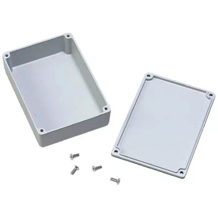 Takachi Electric Industrial TD Series Die Cast Aluminium Enclosure 120x85x35 mm, TD9-12-4N