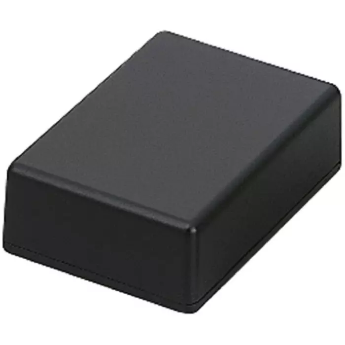 Takachi Electric Industrial TD Series Black Die Cast Aluminium Enclosure Black Lid 80x55x30 mm, TD5-8-3B