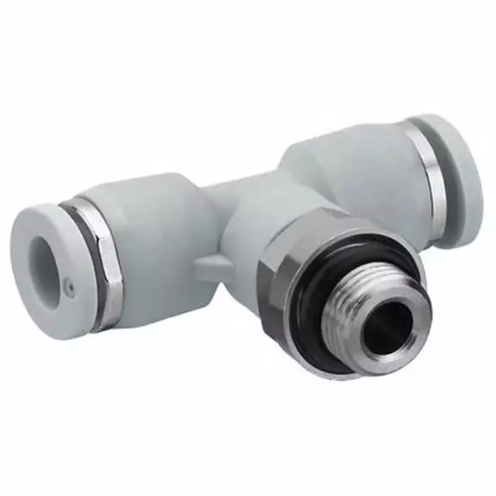 EMERSON – AVENTICS QR1-S-RTT Series T Fitting G 1/4 to Push In 10 mm Threaded Connection Style, 2122210140 (Pack of 10 Pcs)