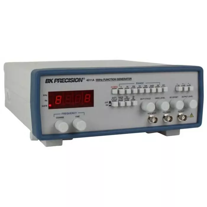 BK Precision Function Generator 0.5 Hz Min 5 MHz Max with RS Calibration, BK4011A