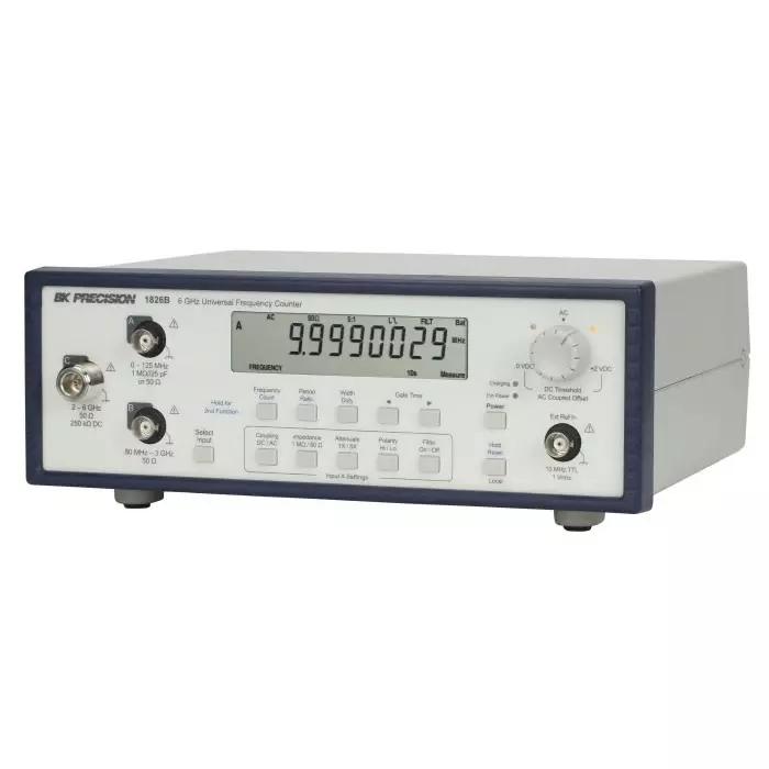 BK Precision Frequency Counter 0.001 Hz Min 6GHz Max 10 Digits Resolution, BK1826B