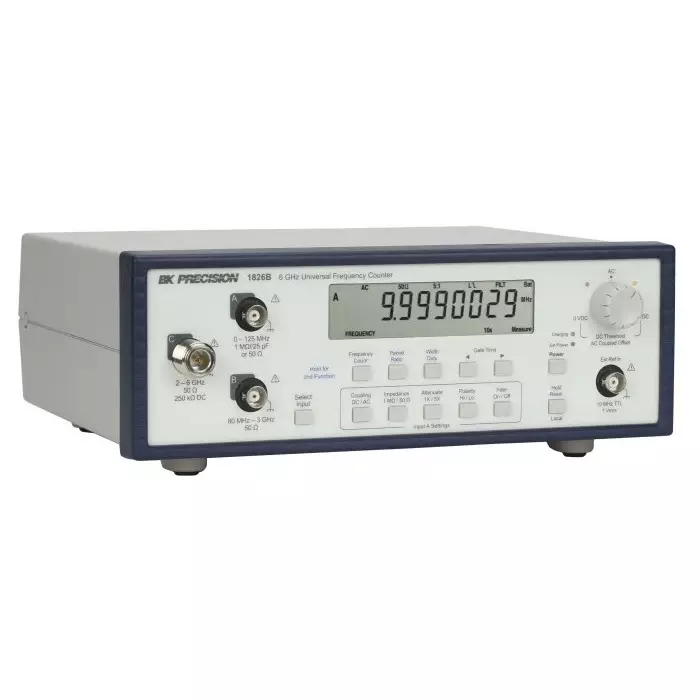 BK Precision Frequency Counter 0.001 Hz Min 6GHz Max 10 Digits Resolution RSCAL, BK1826B