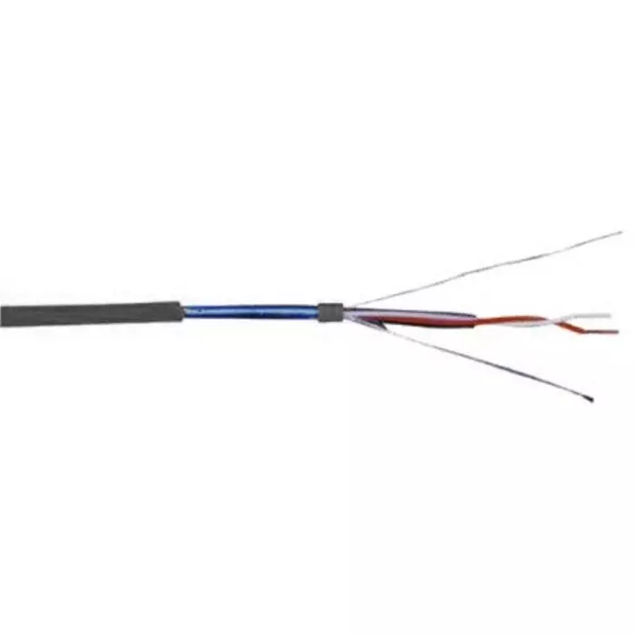CAE Groupe Telephone Cable 2 Core 20 AWG 1/0.81 mm Grey Sheath 100 m, SYT120G1