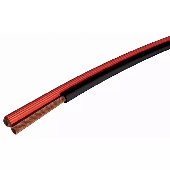 S2Ceb-Groupe Cae FHP Series 2 Core Speaker Cable 0.75 mm² CSA 2.1 x 4.2mm O.D 100m Black/Red, 40304089