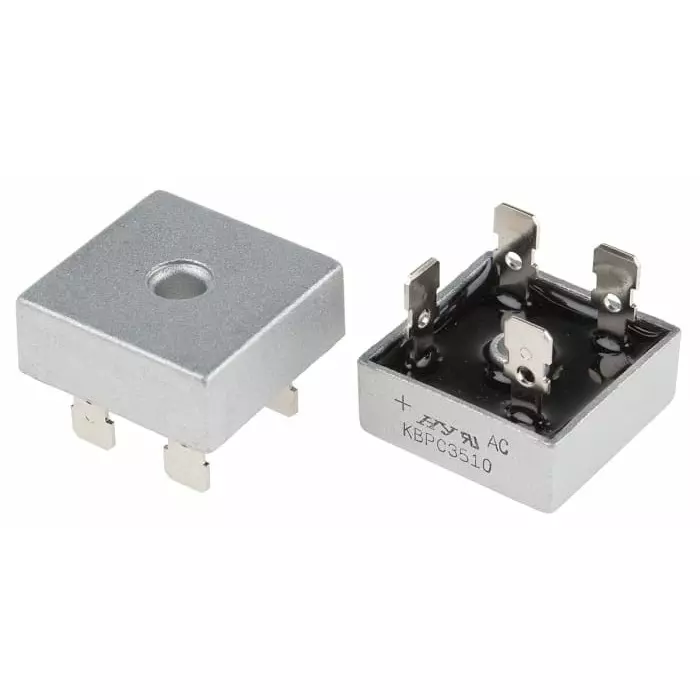 HY Electronic Corp Bridge Rectifier 35A 1000V 4-Pin, KBPC3510 (Pack of 10 Pcs)