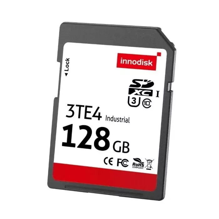 InnoDisk Industrial SD Card 128 GB Class 10 UHS-3, DESDC-A28S06GW1SL