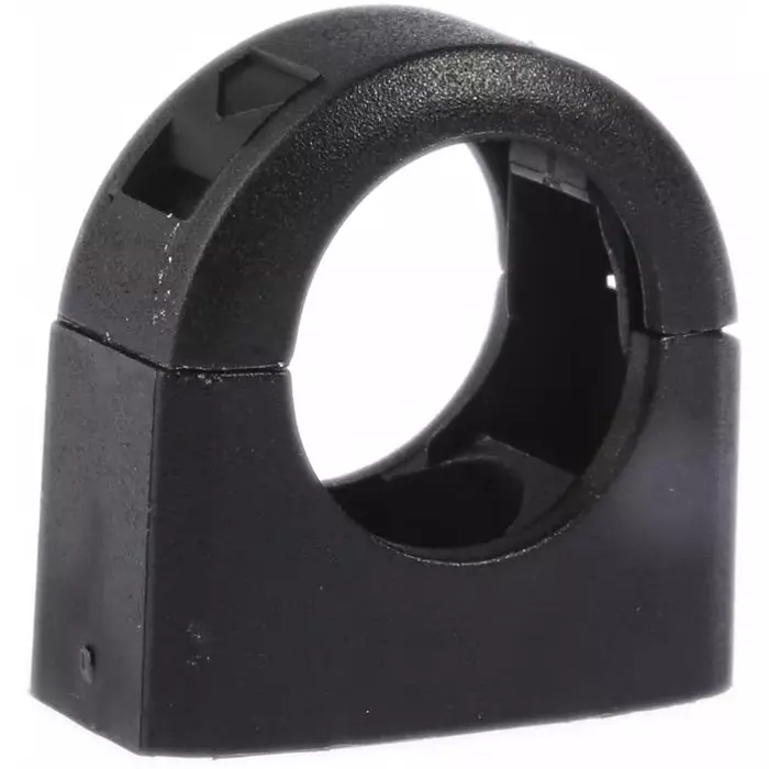 Adaptaflex Conduit Clip Conduit Fitting 16mm Nominal Size Nylon 66 Black, 7TCA296000R0048ACB16 (Pack of 10 Pcs)