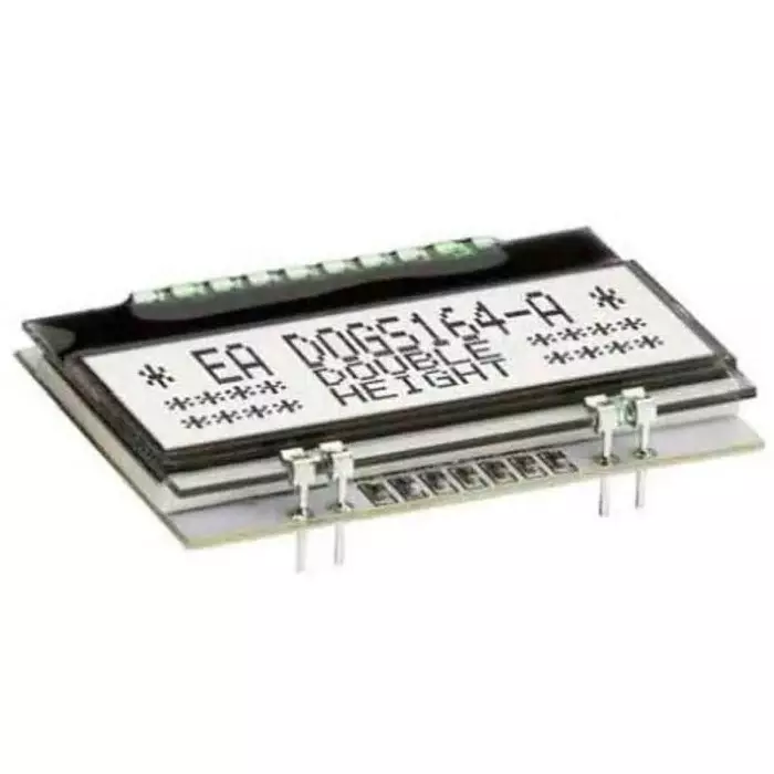 Display Visions LCD Display 3.3 V 440 µA I2C, SPI Interface FSTN Display Matrix Technology, EA DOGS164W-A (Pack of 18 Pcs)