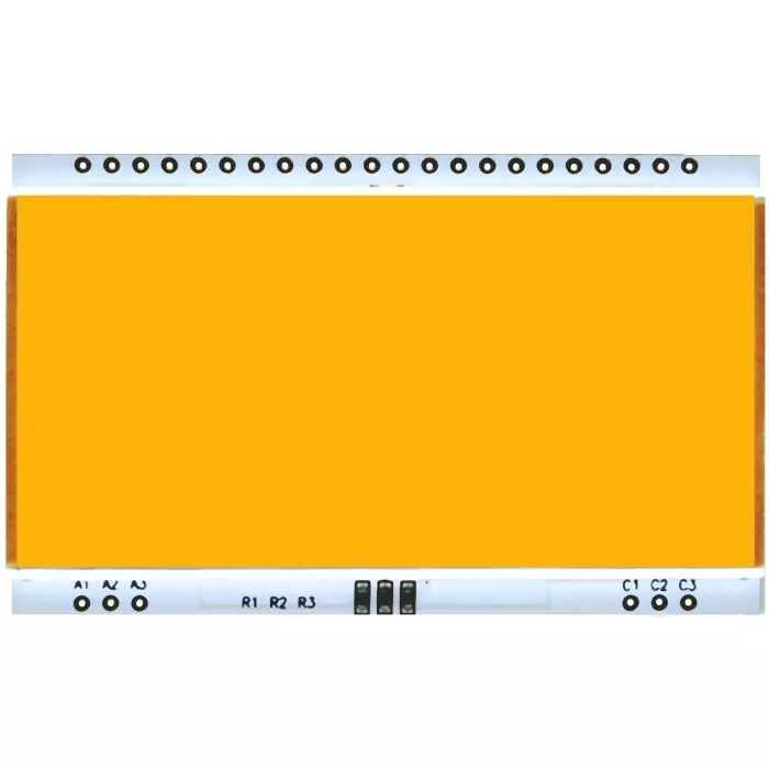Display Visions Amber Display Backlight LED 66x40 mm, EA LED66x40-A