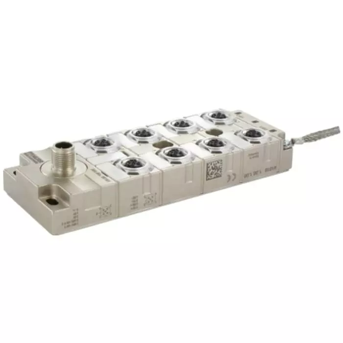 Murrelektronik Limited 58 Series DIN Rail Mount Network Hub 8 RJ45 Ports 9-30V DC, 58161