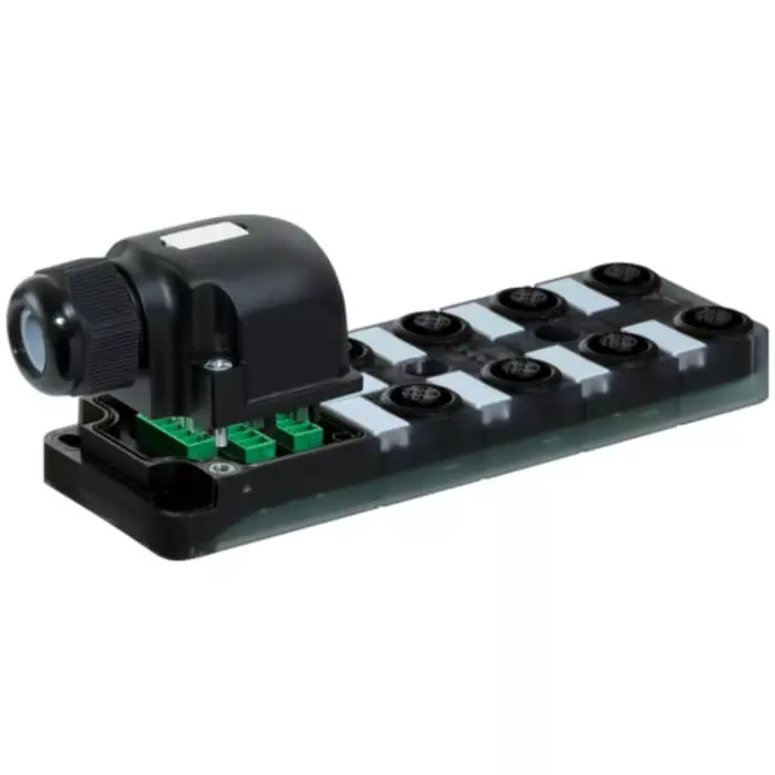 Murrelektronik Limited EXACT12 Series Sensor Hub M12 8 Way 5 Port, 8000-88550-0000000