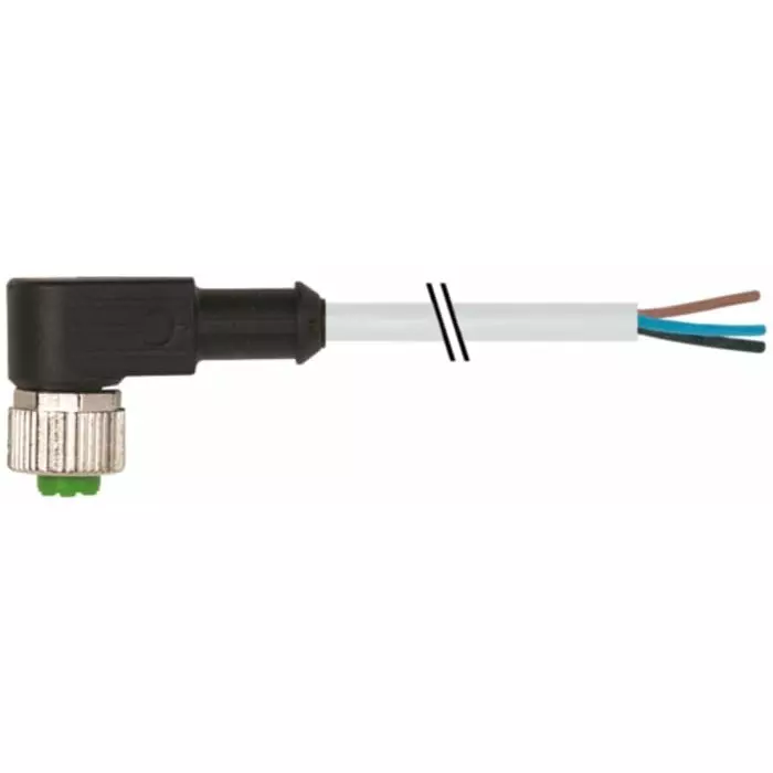 Murrelektronik Limited Sensor Actuator Cable 3 m Right Angle Female 3 Way M12, 7000-12321-2130300