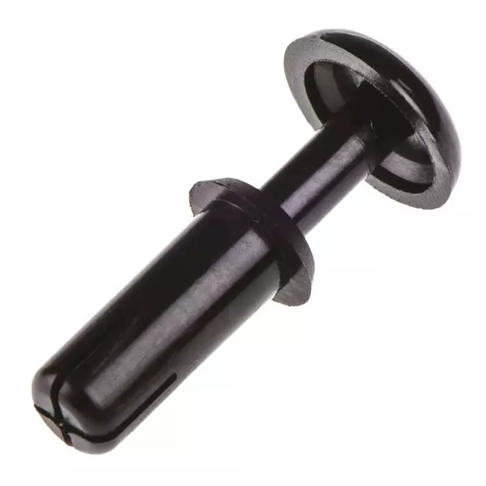 ESSENTRA COMPONENTS Nylon Snap Rivet 4 mm, Black
