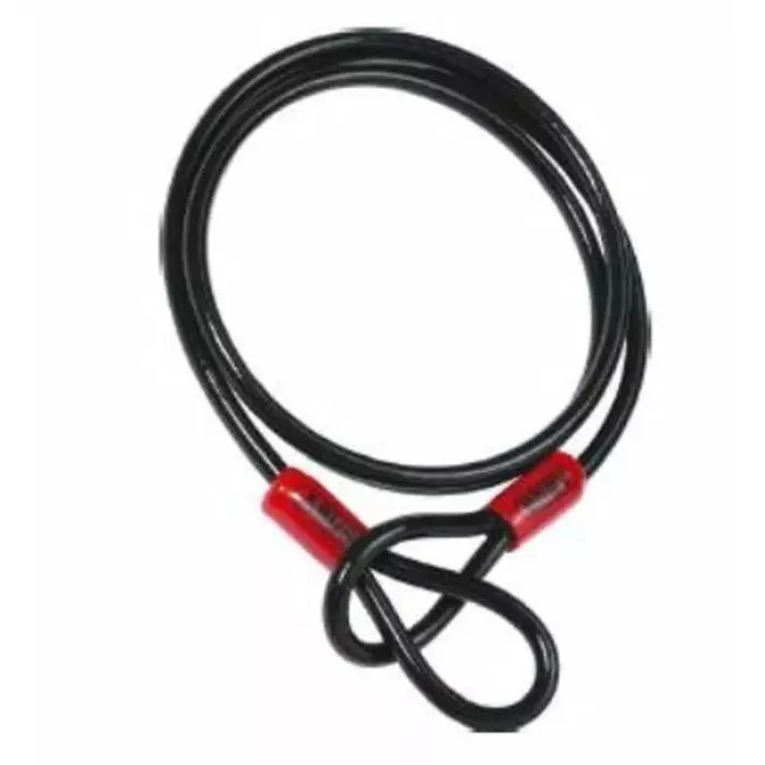 ABUS Security Cable Steel 120 cm Length, Cobra 12/120 Black
