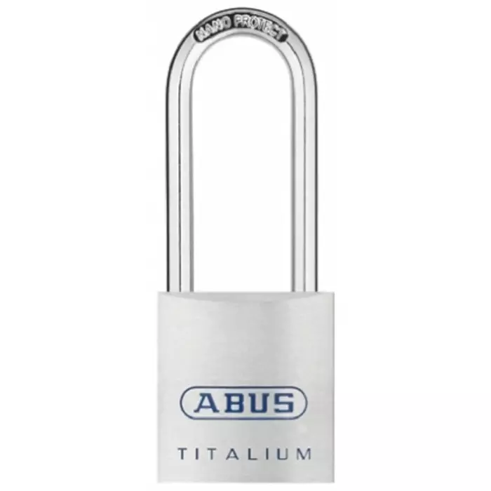 ABUS Key Weatherproof Titanium Weatherproof Padlock 7 mm Shackle 40 mm Body, 80TI/40HB63