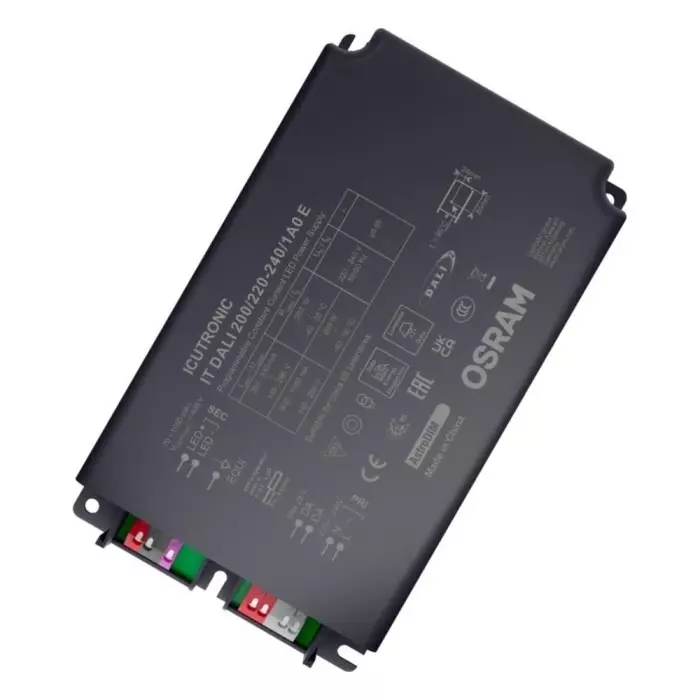 OSRAM LEDVANCE Dimmable LED Driver 145-285V Output 200W Output 700mA Output Constant Current Dimmable, IT-DALI-200/220-240/1A0-E