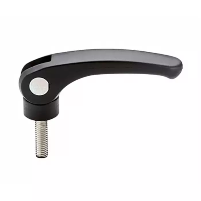 Elesa Stainless Steel Clamping Lever with PA Handle M8 x 50 mm, 33586