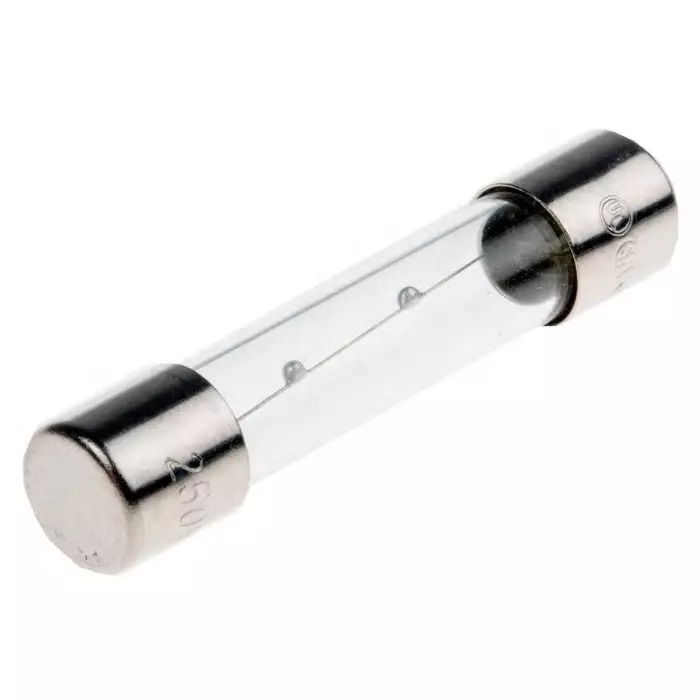 RS PRO T Glass Cartridge Fuse 6.3x32 mm 1.5A Current & 250V ac Voltage Rating