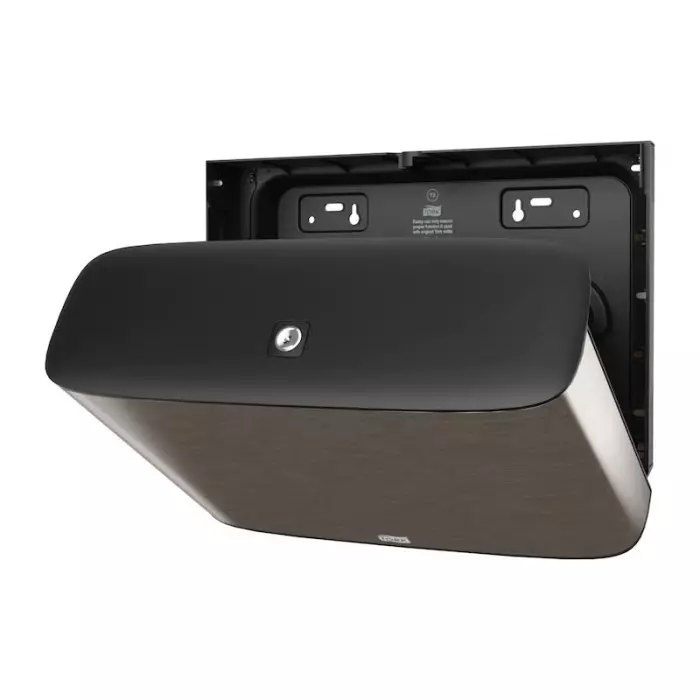 Tork Steel Metal Toilet Roll Dispenser 133x254x355 mm, 460006