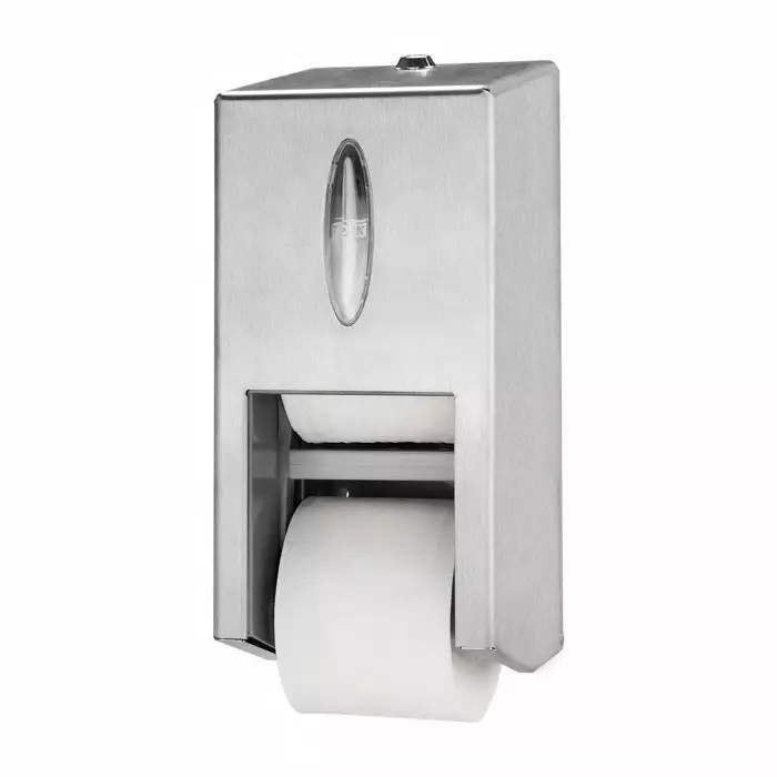 Tork Steel Metal Toilet Roll Dispenser 143x325x149 mm, 472019