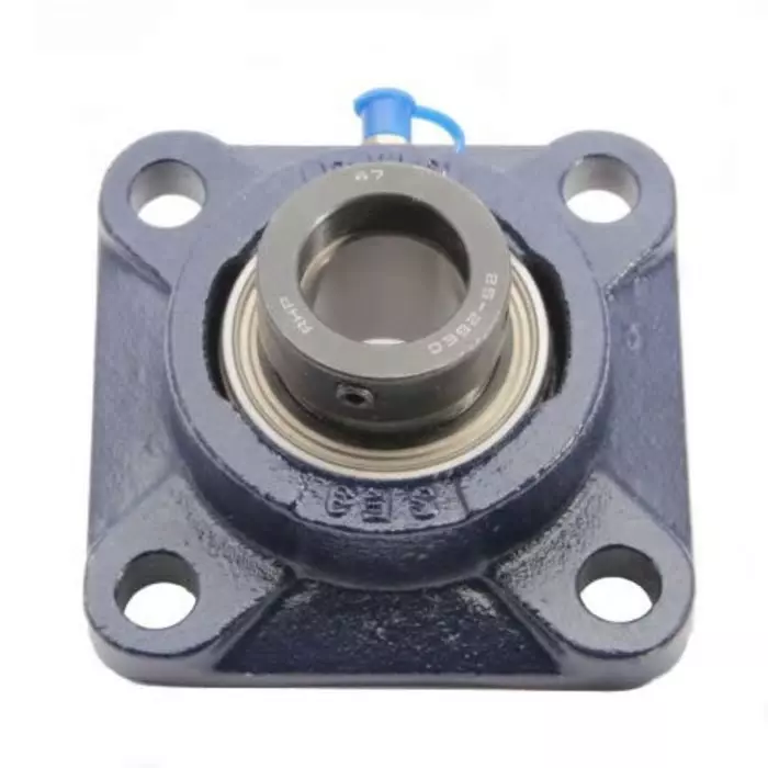 NSK Flange Bearing Unit 4 Hole Cast Iron 35 mm ID 12 mm Mount Hole Size,SF35EC