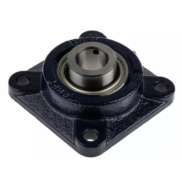 NSK Flange Bearing Unit 4 Hole Cast Iron 25 mm ID 10 mm Mount Hole Size,MSF25
