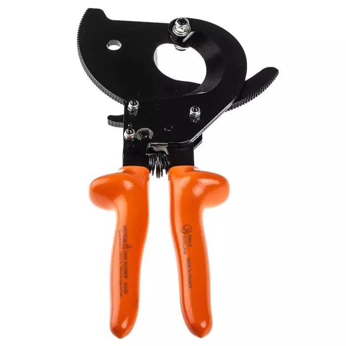 Penta Ratchet Cable Cutter 285 mm Overall Length & 52 mm Maximum Cutting Capacity, MS76GM