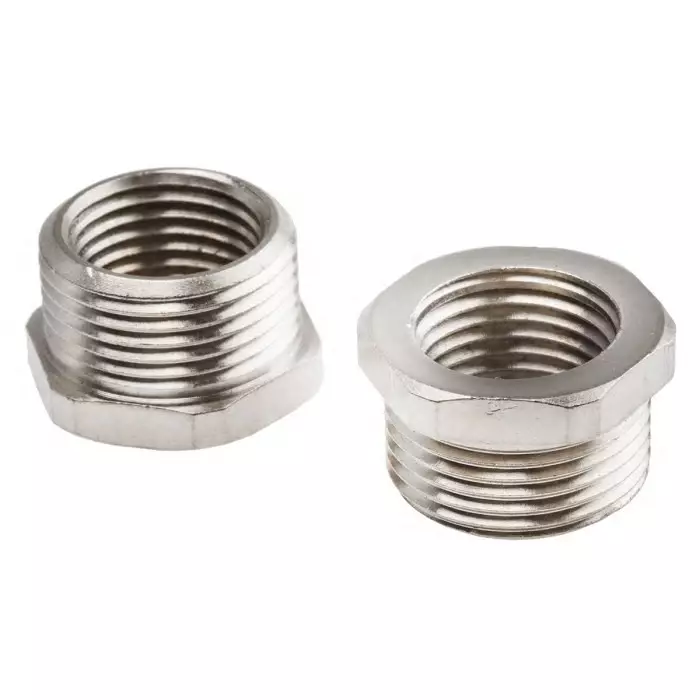 RS PRO Thread Converter Conduit Fitting 13 mm Nominal Size Brass, PG13.5-M16