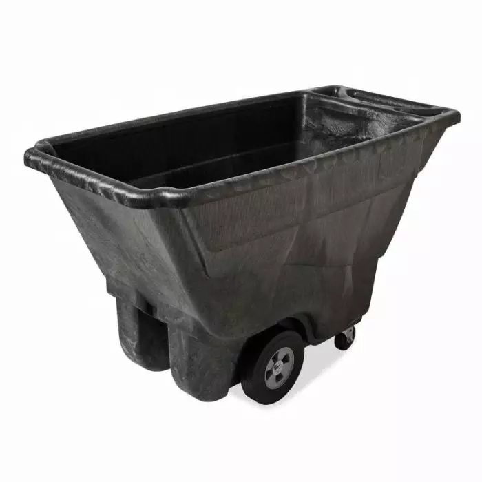 RUBBERMAID No Sack Truck 850lb Load 1457.45 X 670.05 X 860.55mm Load Plate, FG9T1400BLA