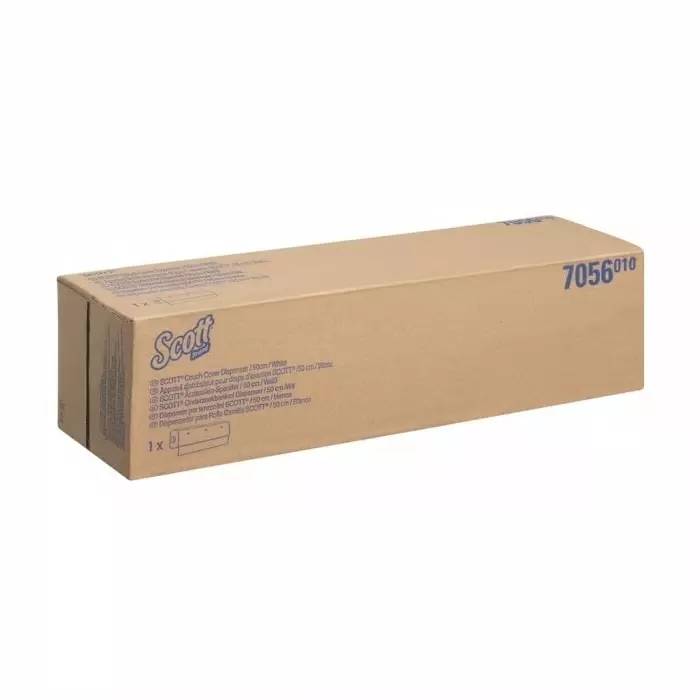 Kimberly-Clark SCOTT Wipe Dispenser Plastic White 560 mm, 7056