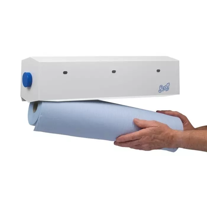 Kimberly-Clark SCOTT Wipe Dispenser Plastic White 560 mm, 7056