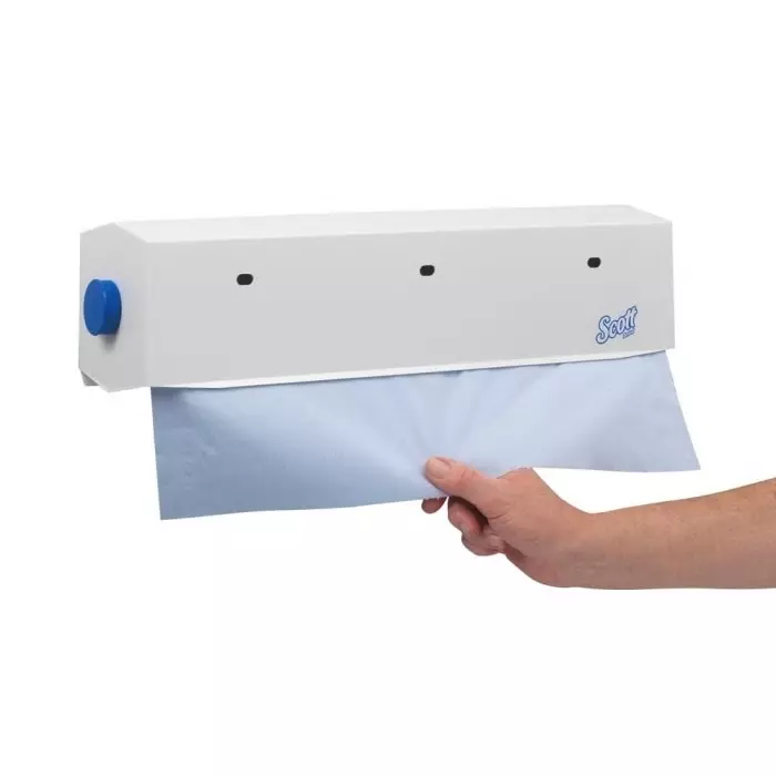 Kimberly-Clark SCOTT Wipe Dispenser Plastic White 560 mm, 7056