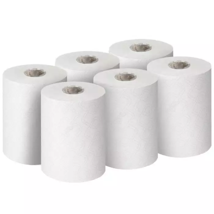 Kimberly-Clark Scott Rolled White Paper Towel 198mm 760 Sheets, 6695