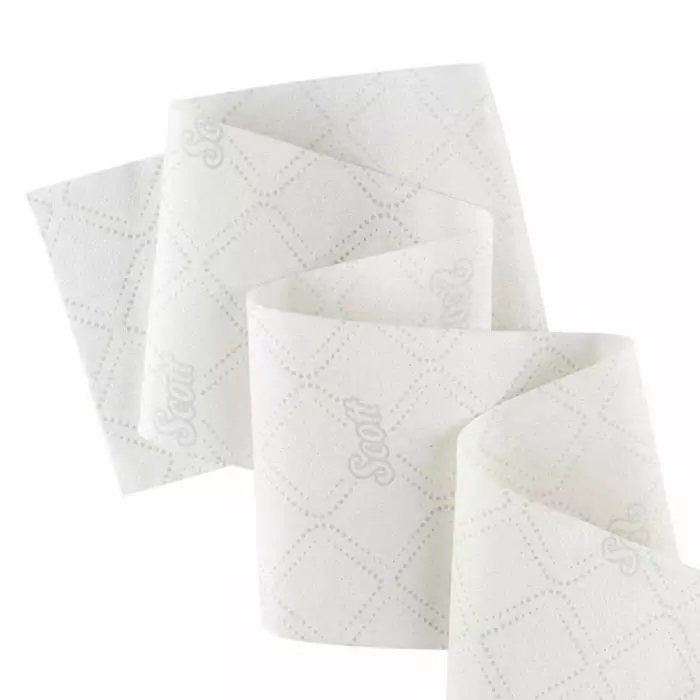 Kimberly-Clark Toilet Roll White 2-Ply 6000 Sheets, 8615