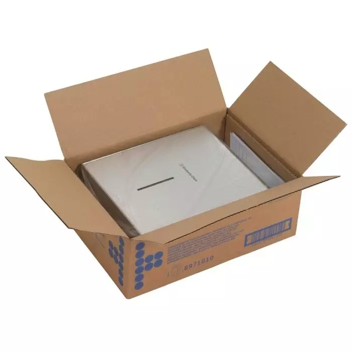 Kimberly-Clark Paper Towel Dispenser Wall Mounting Stainless Steel Silver 118x349x237 mm, 8971